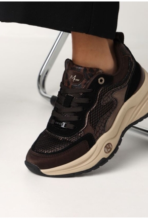 Mexx Dames Schoenen Brown/Black MI001000963W-01 Mexx Dames Schoenen Brown/Black MI001000963W-01