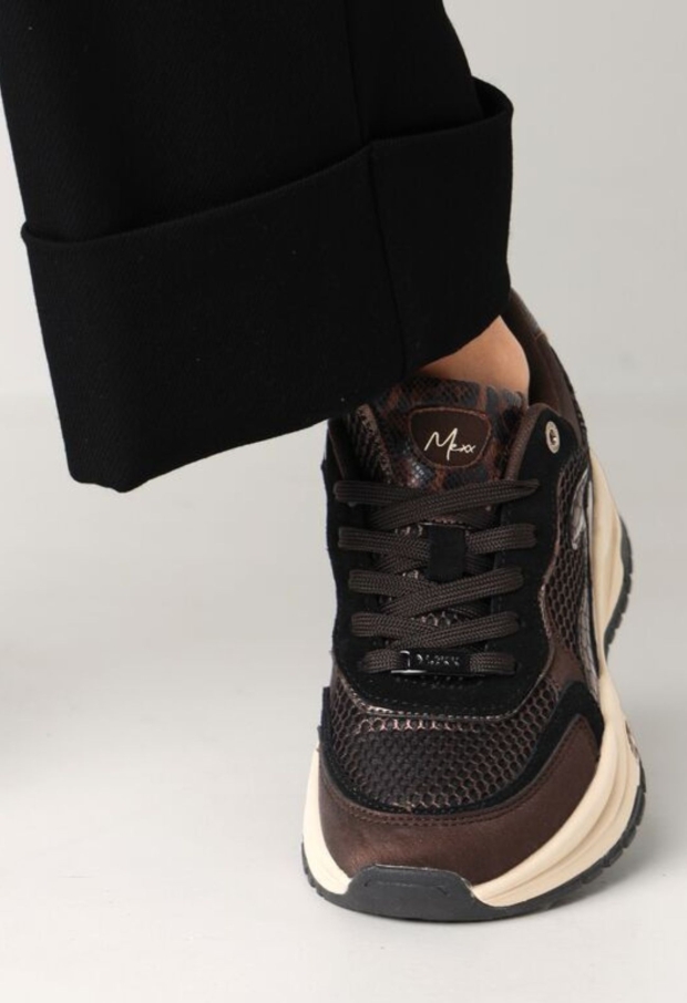 Mexx Dames Schoenen Brown/Black MI001000963W-01 Mexx Dames Schoenen Brown/Black MI001000963W-01