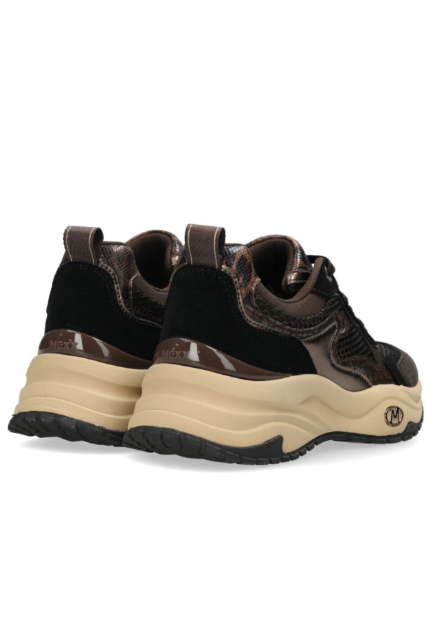 Mexx Dames Schoenen Brown/Black MI001000963W-01 Mexx Dames Schoenen Brown/Black MI001000963W-01