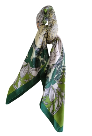 Private label Dames Sjaals, Muts & Handschoenen green SCF035970 Private label Dames Sjaals, Muts & Handschoenen green SCF035970
