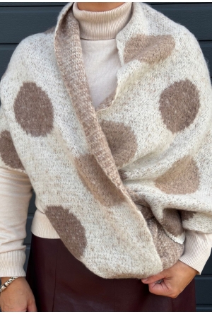 Private label Dames Sjaals, Muts & Handschoenen camel #4 SCF036002