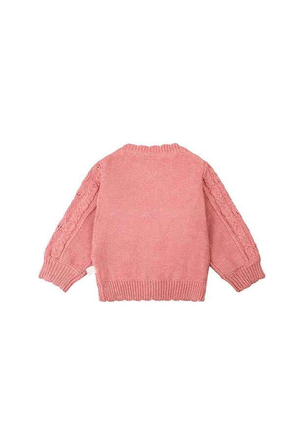 Bakkaboe Newborn Vesten lange mouw peach W20401/Lily