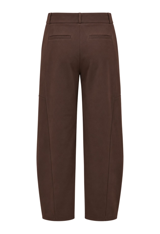 Iz Naiz Dames Lange broeken Dark brown 4061 Iz Naiz Dames Lange broeken Dark brown 4061