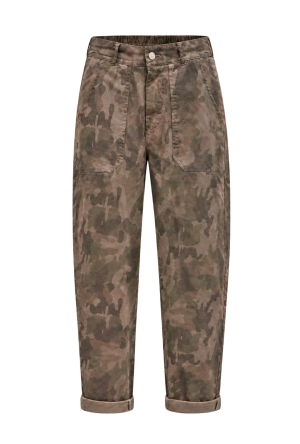 Iz Naiz Dames Jeans Camo dark 22830 Iz Naiz Dames Jeans Camo dark 22830