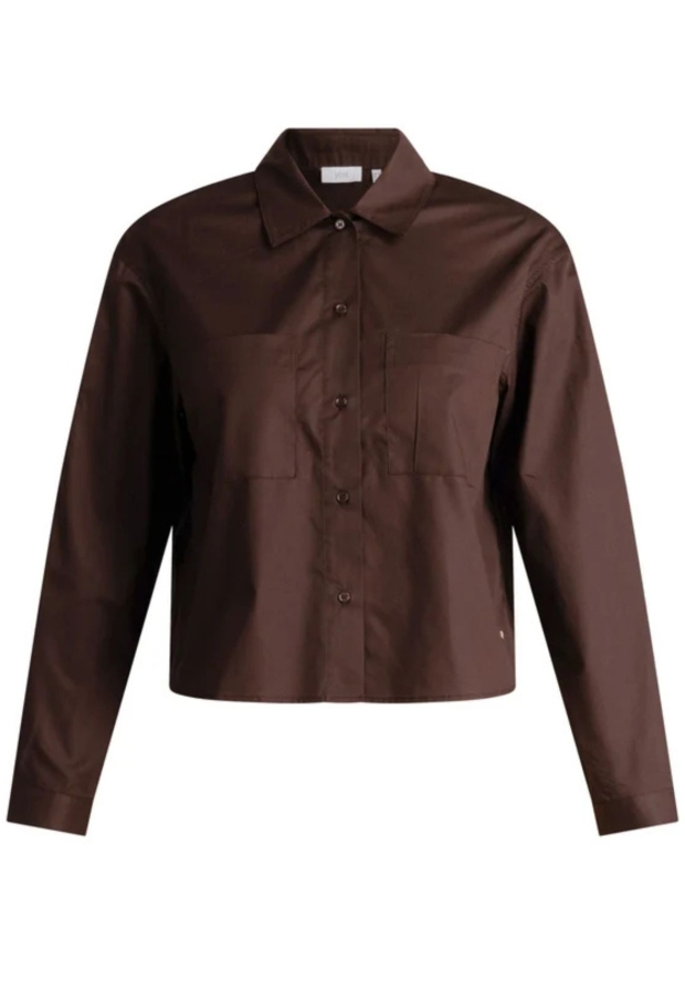 Yest Dames Blouses Dark Brown 0006417 Yest Dames Blouses Dark Brown 0006417