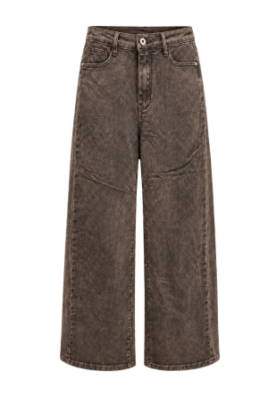 Iz Naiz Dames Jeans WASHED BROWN 3988 Iz Naiz Dames Jeans WASHED BROWN 3988