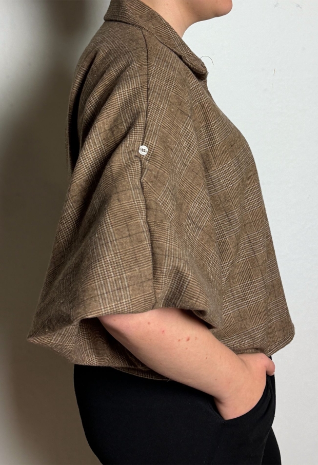 Private label Dames Blouses Bruin 12569