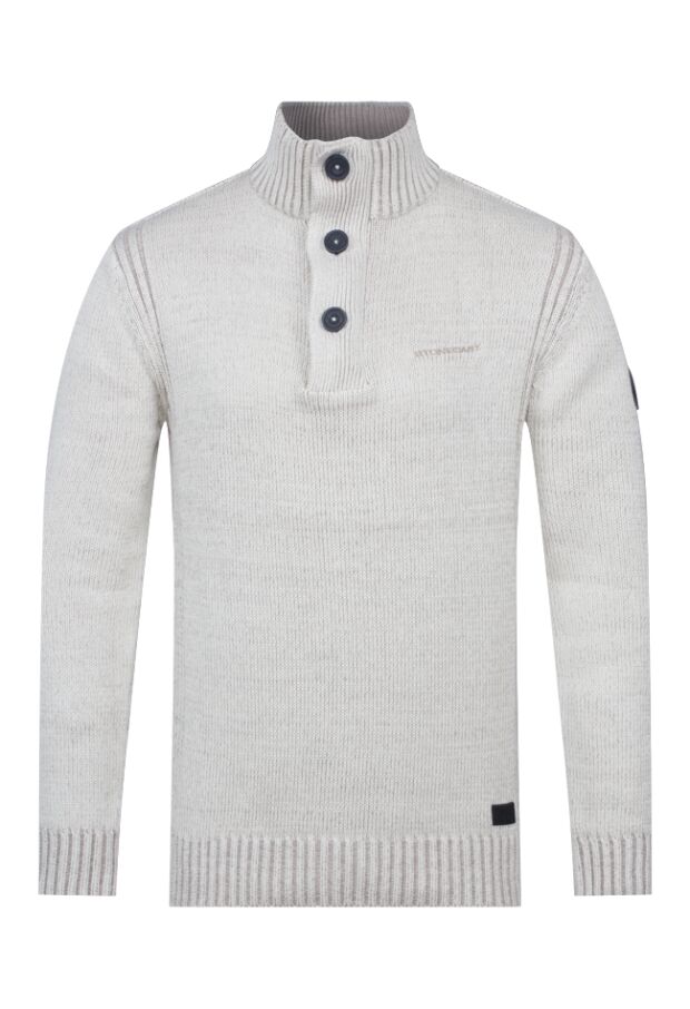 W70438/Larmand men ECRU MELEE 