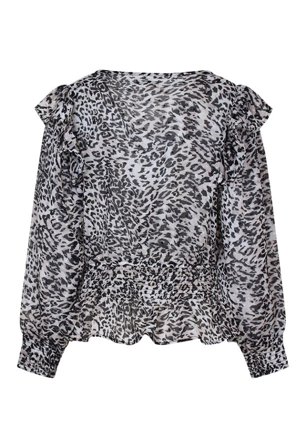 Z70494 /Sissi aop zwart 