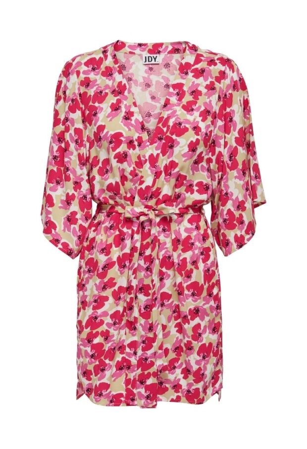 15290650 Warm Sand/PINK FLOWERS