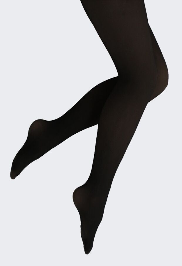 495 fleece panty zwart