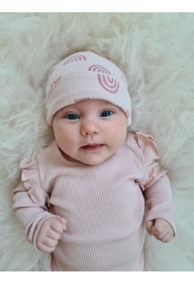 W80316/Hattie aop LICHT ROSE 