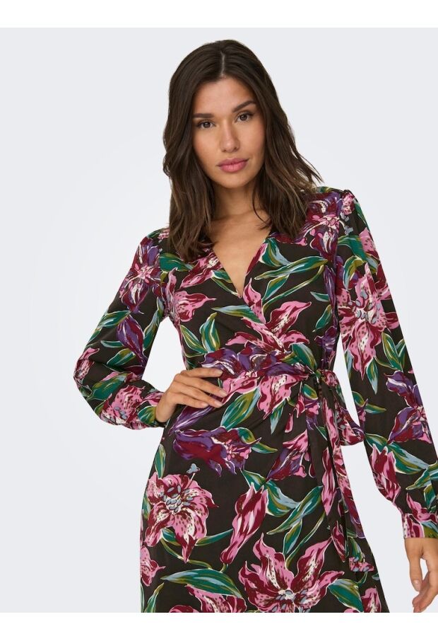 15306182 Peat/MULTICOLOR BIG FLOWER 