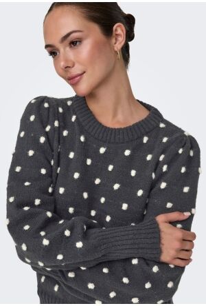 JDY 15304813 Dark Grey Melange/PINSTRIPE  179074001