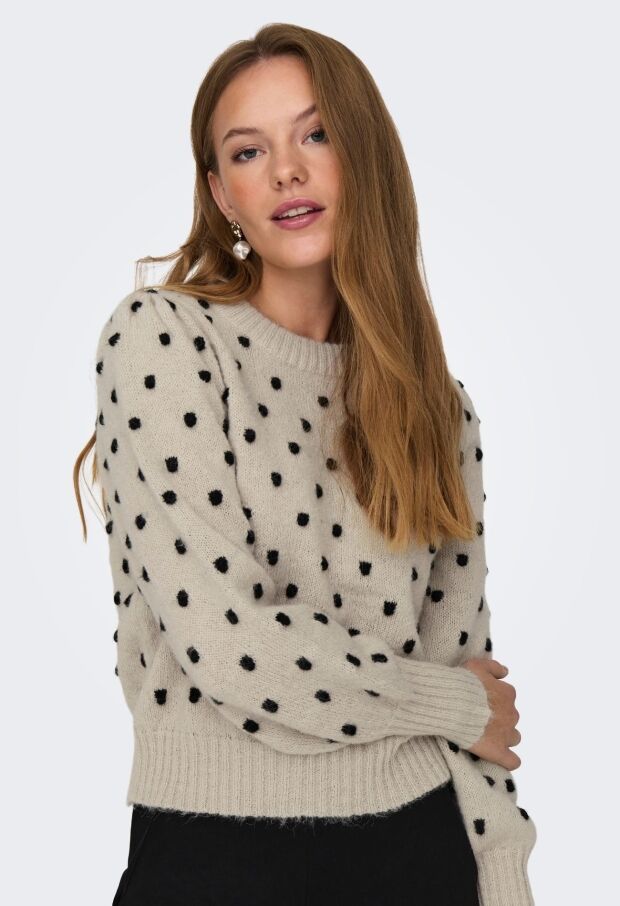 15304813 Cement/W. BLACK DOTS 