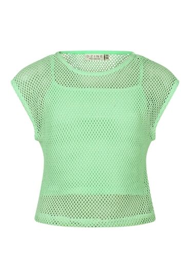 D-zine Z80260/Netty top mint groen  green ash