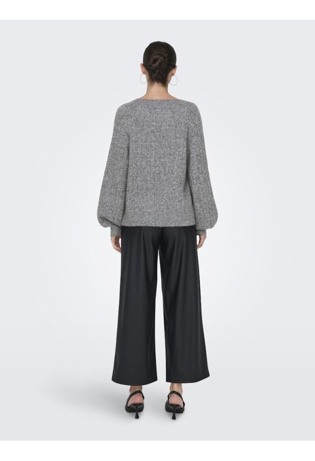 15335510 Medium Grey Melange/BLACK BUTTERFLY