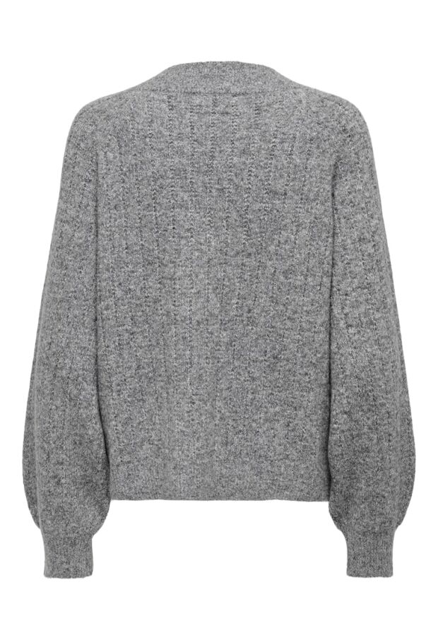 15335510 Medium Grey Melange/BLACK BUTTERFLY