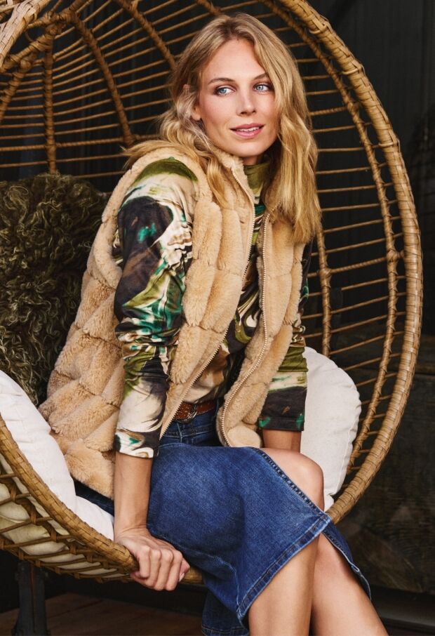 W90587/Ninette Khaki 1