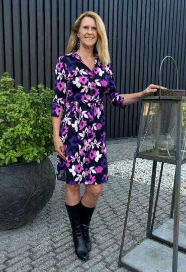 Mi Piace 202092 faded flower paars  paars