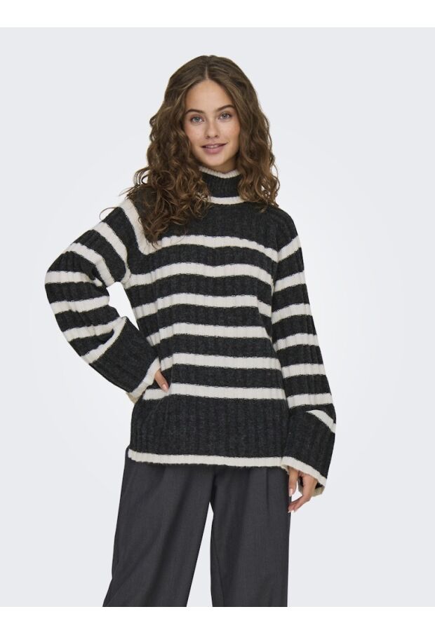 15321001 Dark Grey Melange/W LGM/ BLACK SEQU 