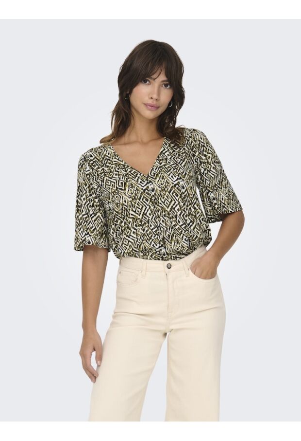 15341271 Gardenia/MULTI IKAT 