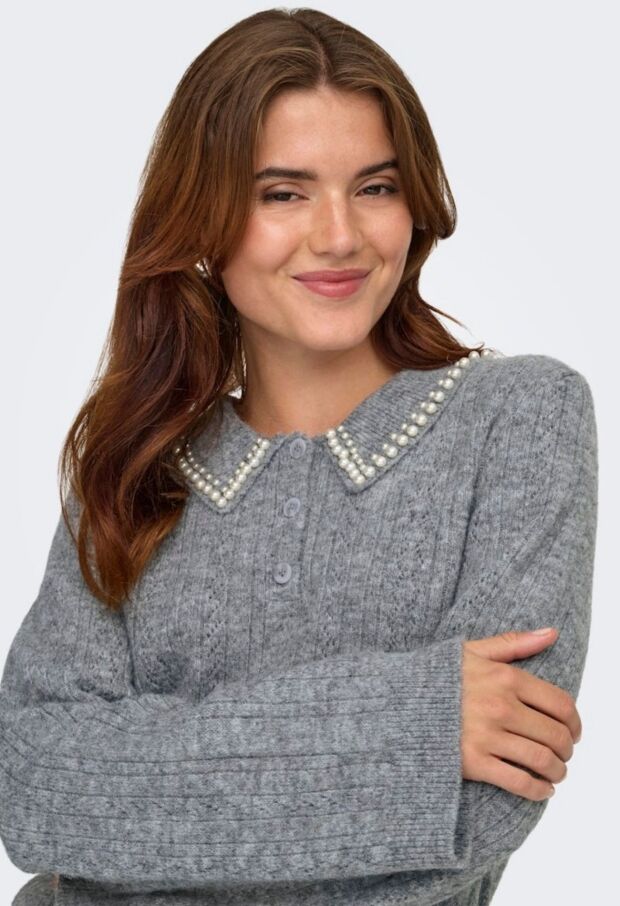 15351838 Medium Grey Melange/BLACK BUTTERFLY 