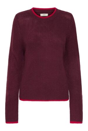 JDY 15355557 Maroon Banner/W. SALSA CONTRAST  294455002