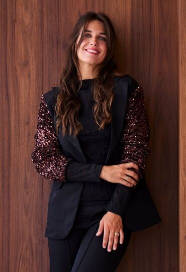 Lizzi Lou Blazers & Gilets Lizzi Lou  Bordeaux