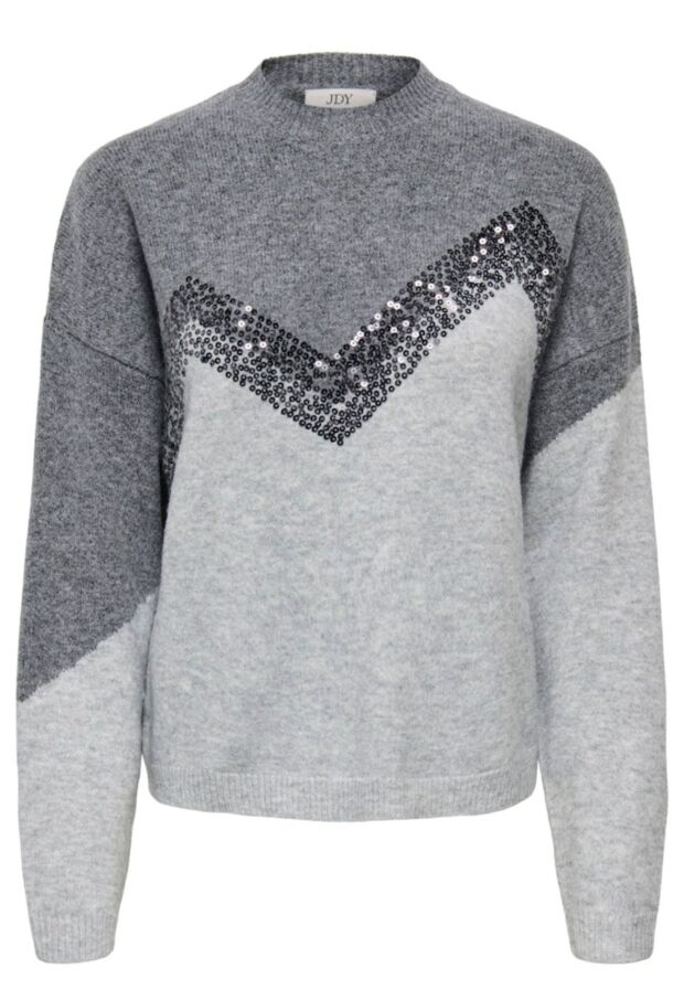 15360123 Dark Grey Melange/W LGM/ BLACK SEQU