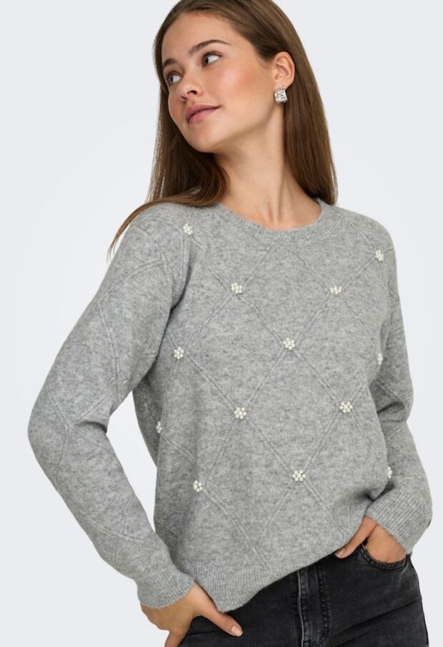 15362398 Light Grey Melange/DARK BLUE JAQUAR