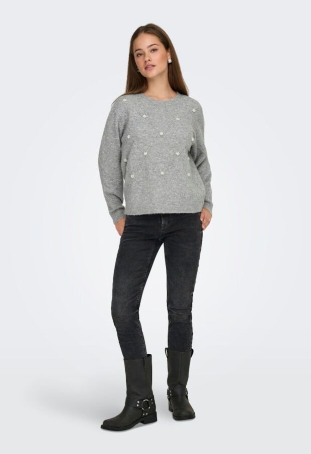 15362398 Light Grey Melange/DARK BLUE JAQUAR