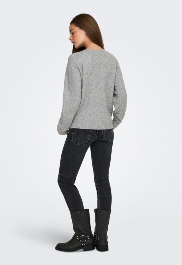 15362398 Light Grey Melange/DARK BLUE JAQUAR