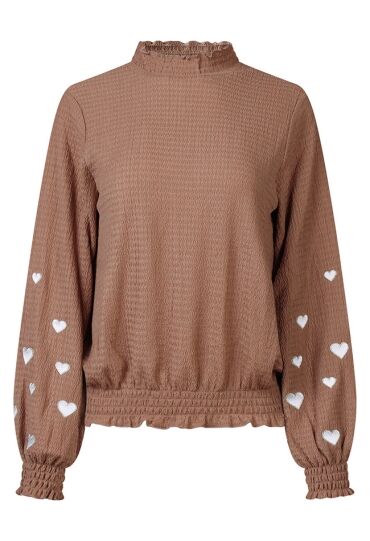 Citylife W10536/Mieke taupe  woodsmoke