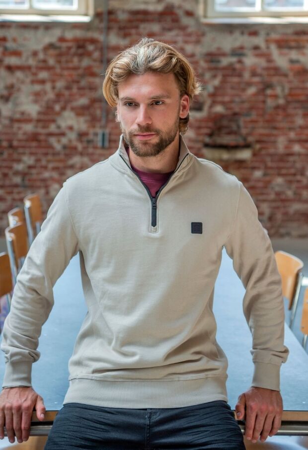 W10437/Topaz men licht beige 