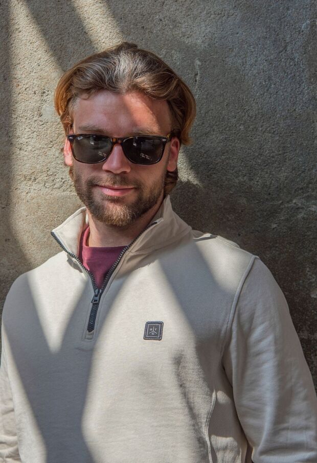 W10437/Topaz men licht beige 