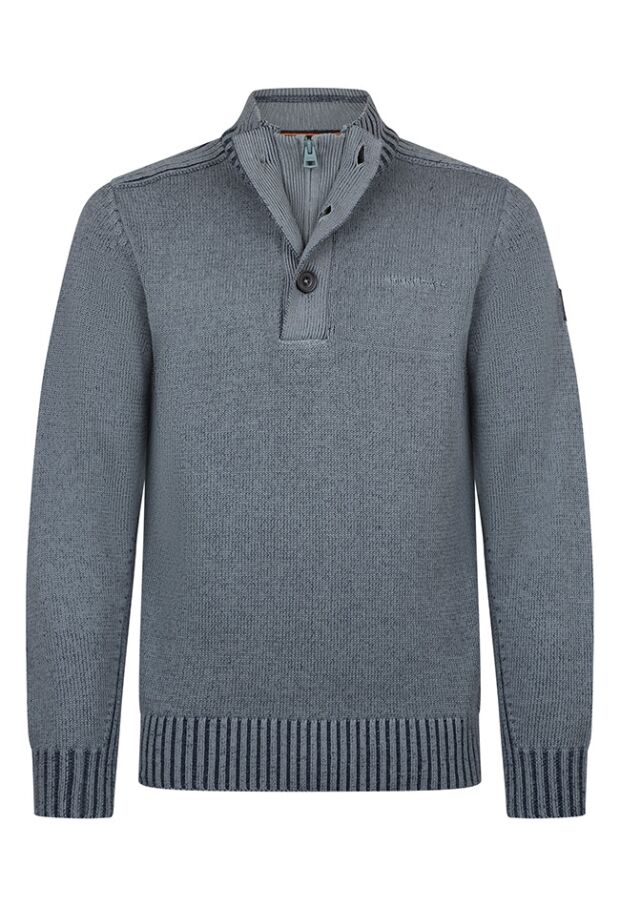 W10439/Tarmand men grijsblauw 