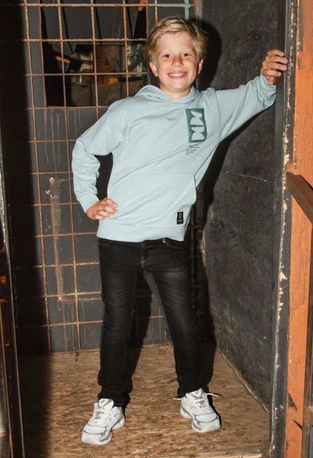 W10246/Seattle grijsblauw 