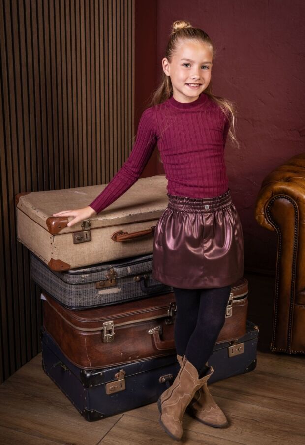 W10108/Tasia DONKER ROOD 