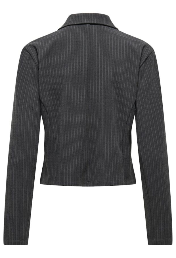 15361315 Dark Grey Melange/PINSTRIPE 