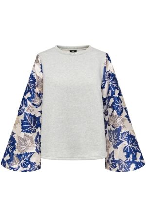 JDY 15377575 Light Grey Melange/DARK BLUE JAQUAR  179073001